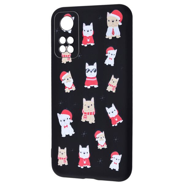 

TPU чехол WAVE Fancy для Xiaomi Mi 10T / Mi 10T Pro Dogs / Black