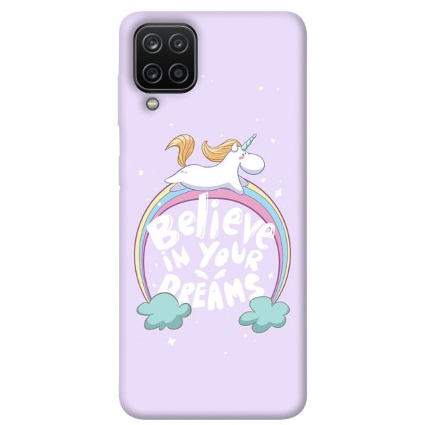 

Чехол itsPrint Believe in your dreams unicorn для Samsung Galaxy A12