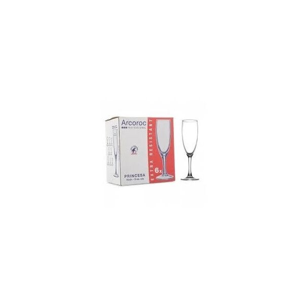 

Набор бокалов Arcoroc Princesa для шампанского 150 мл 6 шт (P3999)