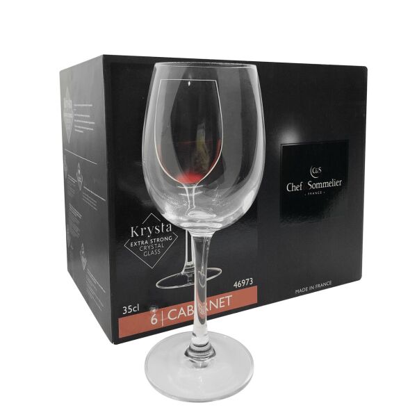 

Набор бокалов Arcoroc Chef&Sommelier Cabernet 350 мл 6 шт (46973)