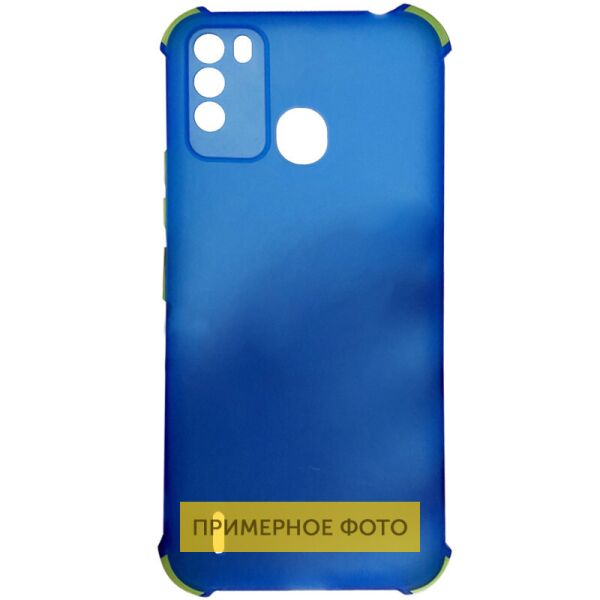 

TPU чехол Ease Glossy Buttons Full Camera для TECNO POP 3 Синий