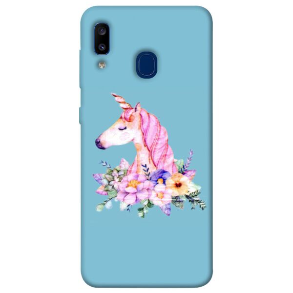 

Чехол itsPrint Счастливый единорог для Samsung Galaxy A20 / A30