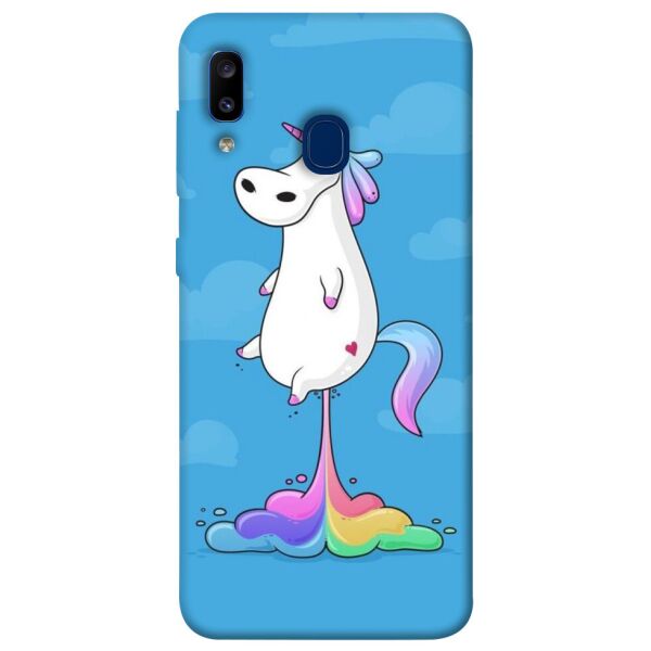 

Чехол itsPrint Единорог с радугой 2 для Samsung Galaxy A20 / A30