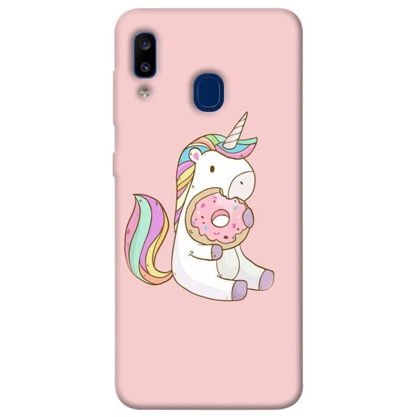

Чехол itsPrint Единорог с пончиком для Samsung Galaxy A20 / A30
