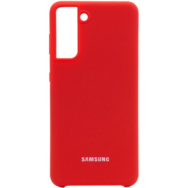 

Чехол Silicone Cover (AA) для Samsung Galaxy S21 Красный / Red