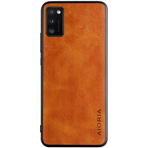

Кожаный чехол AIORIA Vintage для Samsung Galaxy A41 Коричневый