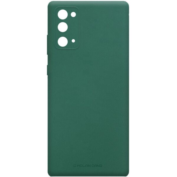 

TPU чехол Molan Cano Smooth для Samsung Galaxy Note 20 Зеленый