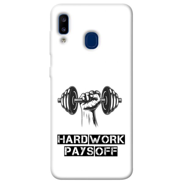 

Чехол itsPrint Hard work pays off для Samsung Galaxy A20 / A30