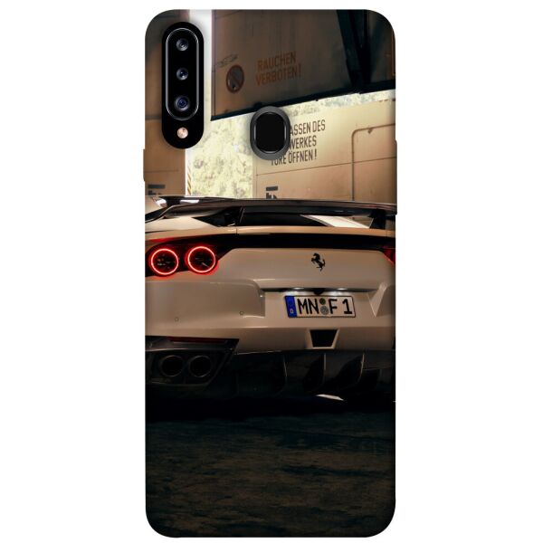 

Чехол itsPrint White Ferrari для Samsung Galaxy A20s