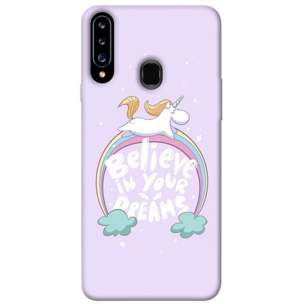 

Чехол itsPrint Believe in your dreams unicorn для Samsung Galaxy A20s