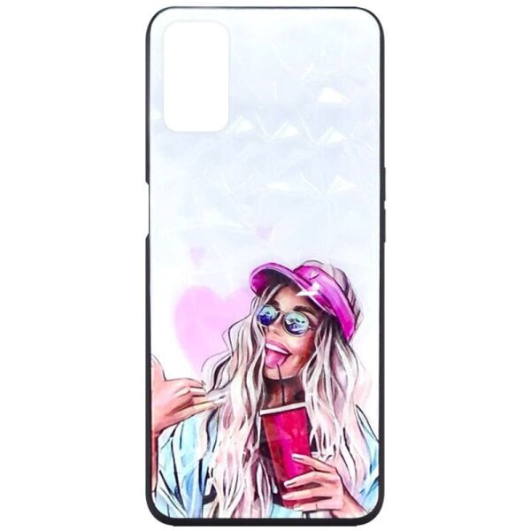 

TPU+PC чехол Prisma Ladies для Oppo A52 / A72 / A92 Cocktail