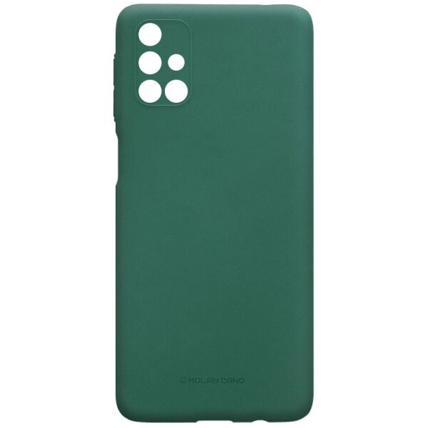 

TPU чехол Molan Cano Smooth для Samsung Galaxy M31s Зеленый