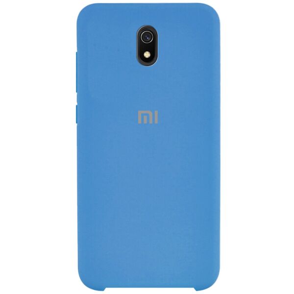 

Чехол Silicone Cover (AA) для Xiaomi Redmi 8a Синий / Blue