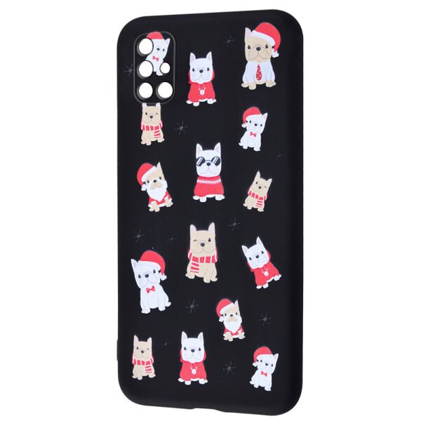 

TPU чехол WAVE Fancy для Samsung Galaxy M31s Dogs / Black