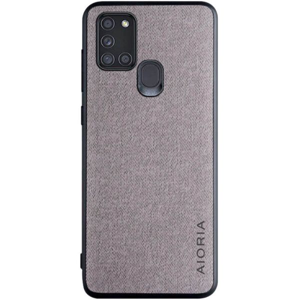 

Чехол AIORIA Textile PC+TPU для Samsung Galaxy A21s Серый