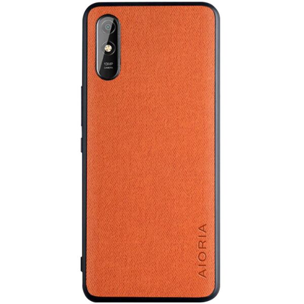 

Чехол AIORIA Textile PC+TPU для Xiaomi Redmi 9A Оранжевый