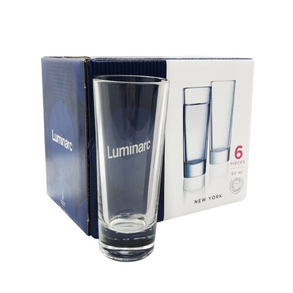 

Набор стопок шотов Luminarc New York 50 мл 6 шт (Н5018)