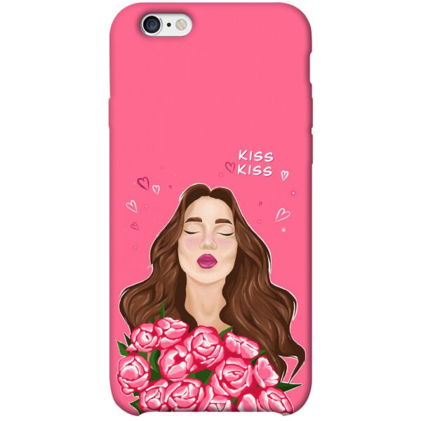

Чехол itsPrint Kiss kiss для Apple iPhone 6/6s plus (5.5")