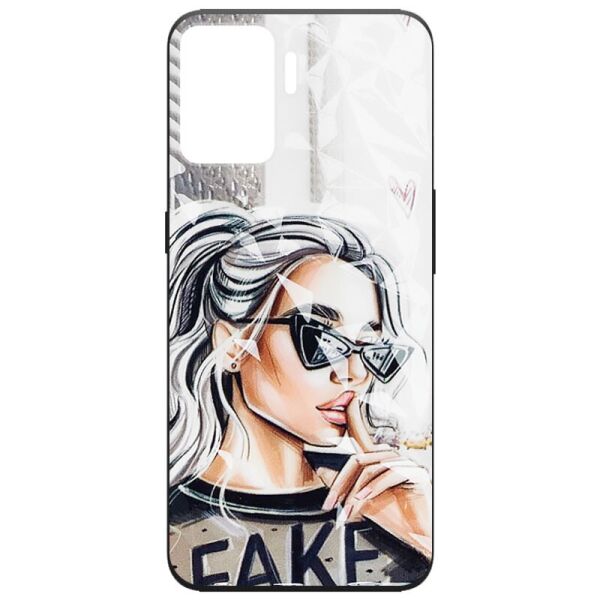 

TPU+PC чехол Prisma Ladies для Oppo Reno 5 Lite Fake