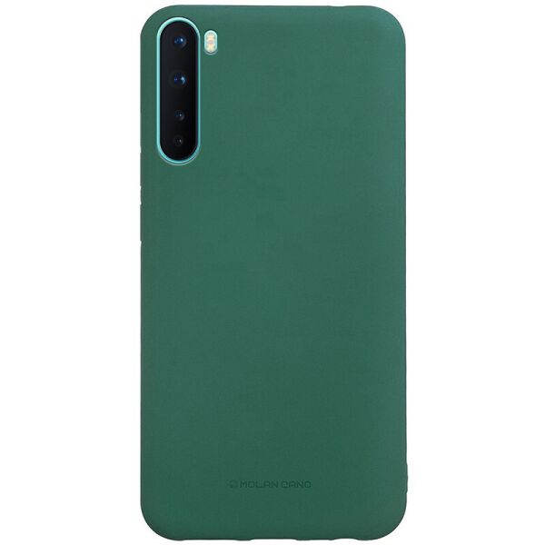 

TPU чехол Molan Cano Smooth для OnePlus Nord Зеленый