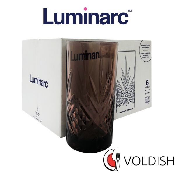 

Набор цветных стаканов высоких Luminarc Зальцбург 380 мл 6 шт (P9279)