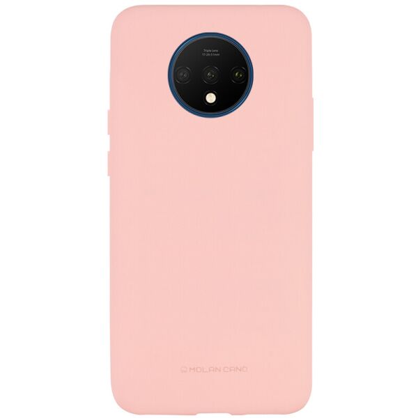 

TPU чехол Molan Cano Smooth для OnePlus 7T Розовый