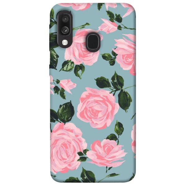 

Чехол itsPrint Розовый принт для Samsung Galaxy A40 (A405F)