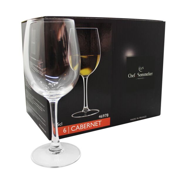 

Набор классических бокалов Arcoroc Cabernet для вина 250 мл 6 шт (46978)