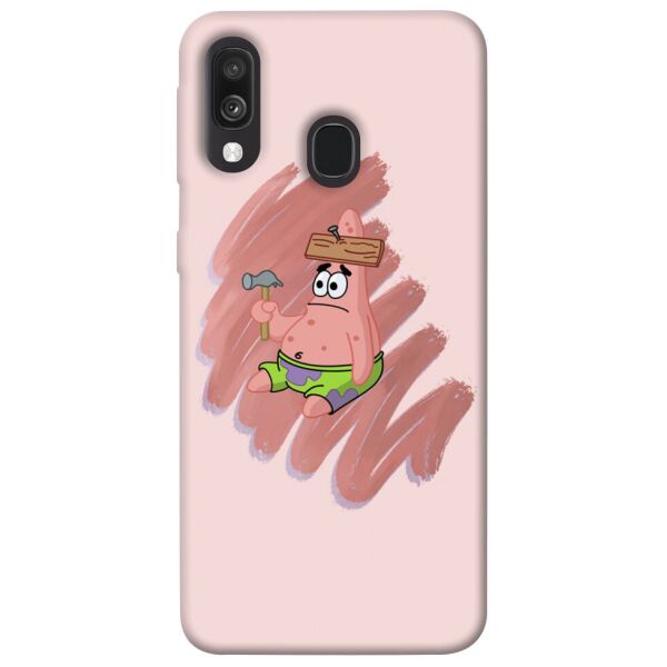 

Чехол itsPrint Патрик с молотком для Samsung Galaxy A40 (A405F)
