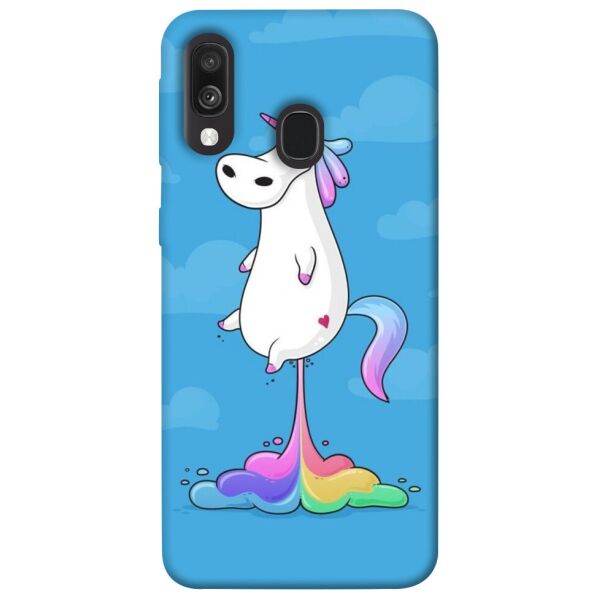 

Чехол itsPrint Единорог с радугой 2 для Samsung Galaxy A40 (A405F)