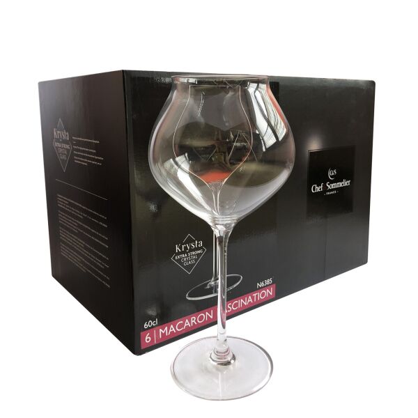 

Набор бокалов Chef & Sommelier Cabernet Macaron для красного вина 600 мл 6 шт (N6385)
