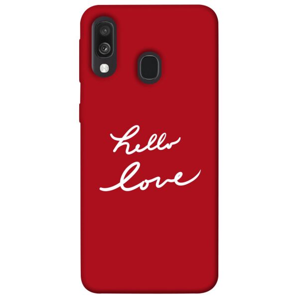 

Чехол itsPrint Hello love для Samsung Galaxy A40 (A405F)