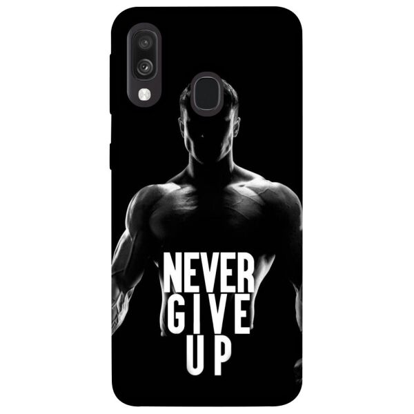 

Чехол itsPrint Never give up для Samsung Galaxy A40 (A405F)