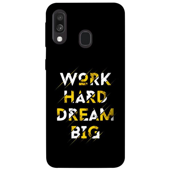 

Чехол itsPrint Work hard для Samsung Galaxy A40 (A405F)
