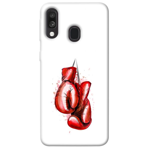 

Чехол itsPrint Красные боксерские перчатки для Samsung Galaxy A40 (A405F)