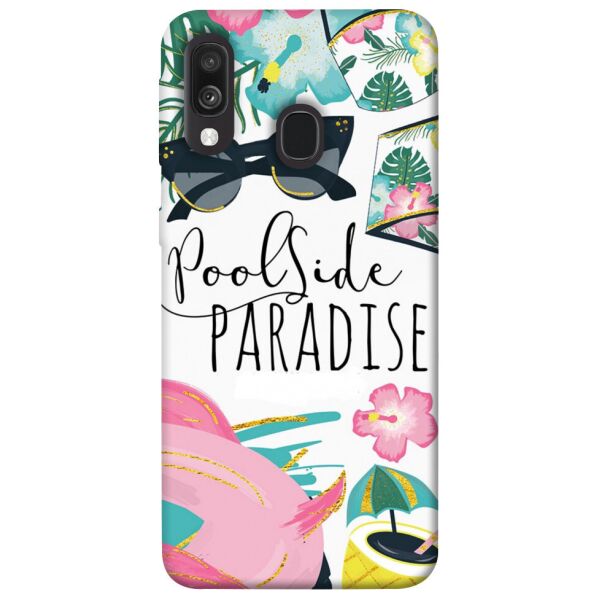 

Чехол itsPrint Poolside paradise для Samsung Galaxy A40 (A405F)