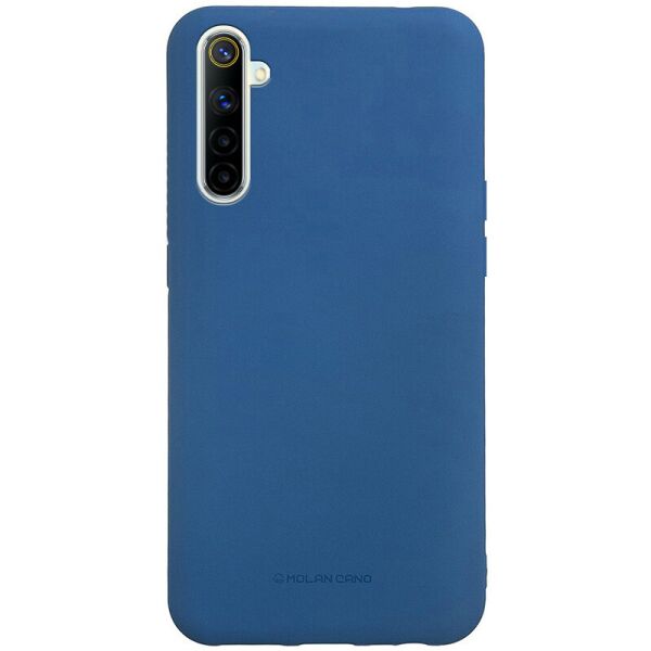 

TPU чехол Molan Cano Smooth для Realme 6 Синий
