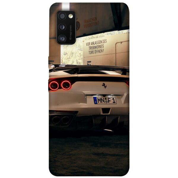 

Чехол itsPrint White Ferrari для Samsung Galaxy A41