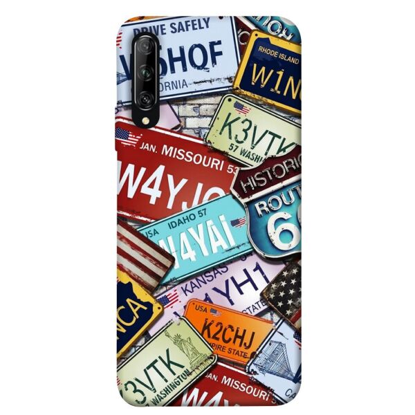 

Чехол itsPrint License plate для Honor 9X