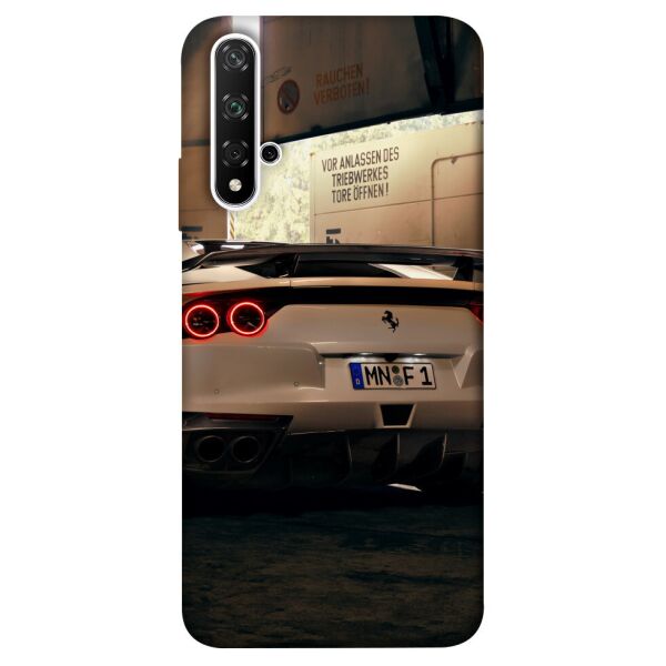 

Чехол itsPrint White Ferrari для Huawei Honor 20 / Nova 5T
