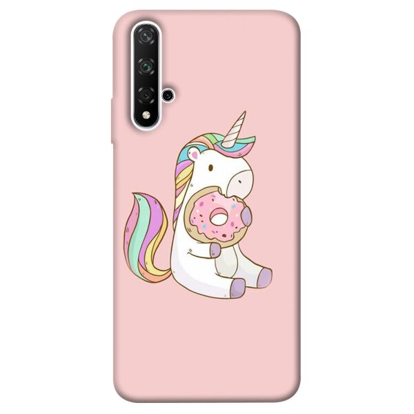 

Чехол itsPrint Единорог с пончиком для Huawei Honor 20 / Nova 5T
