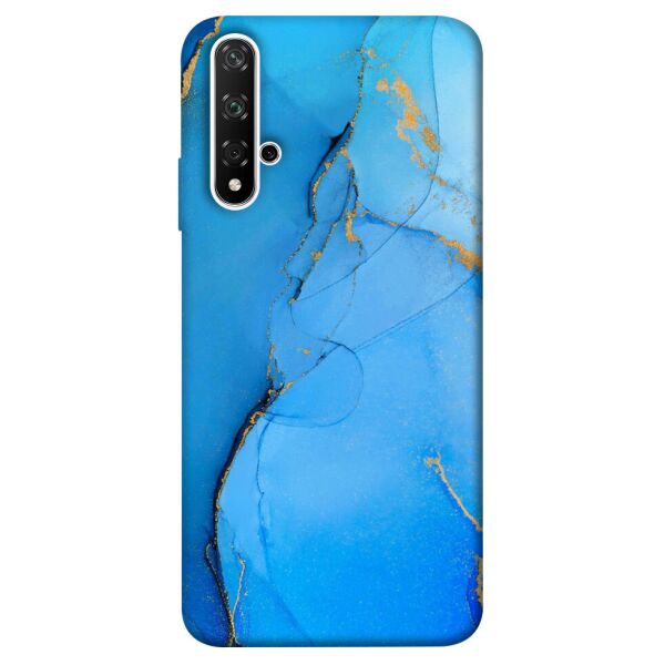 

Чехол itsPrint Синий с золотом для Huawei Honor 20 / Nova 5T