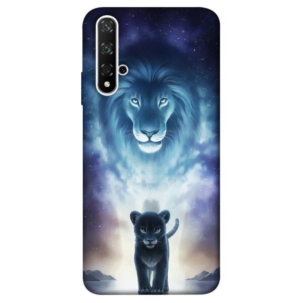 

Чехол itsPrint Львы для Huawei Honor 20 / Nova 5T