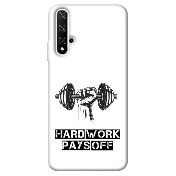 

Чехол itsPrint Hard work pays off для Huawei Honor 20 / Nova 5T