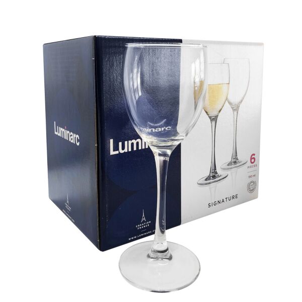 

Набор бокалов Luminarc Signature для белого вина 190 мл 6 шт (H9995)