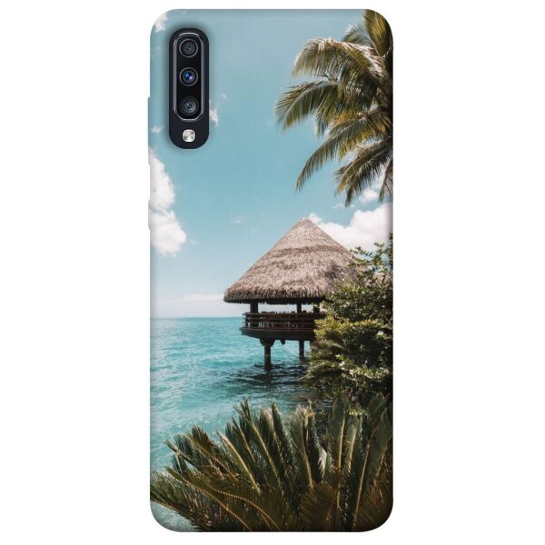 

Чехол itsPrint Тропический остров для Samsung Galaxy A70 (A705F)