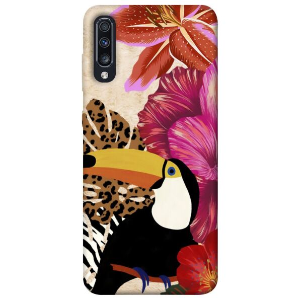 

Чехол itsPrint Тукан среди цветов для Samsung Galaxy A70 (A705F)