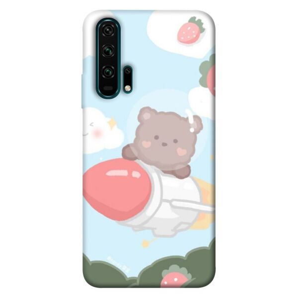 

Чехол itsPrint Мишка на ракете для Huawei Honor 20 Pro