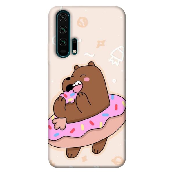 

Чехол itsPrint Мишка в пончике для Huawei Honor 20 Pro