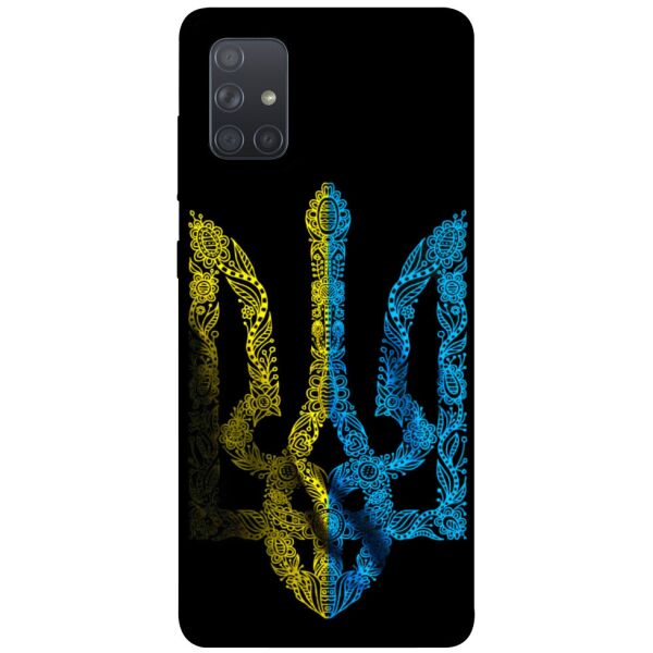 

Чехол itsPrint Жовтоблакитний герб для Samsung Galaxy A71